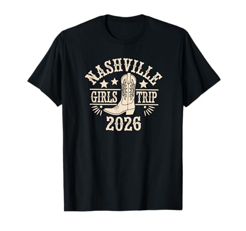 Nashville Girls Trip 2026 T-Shirt