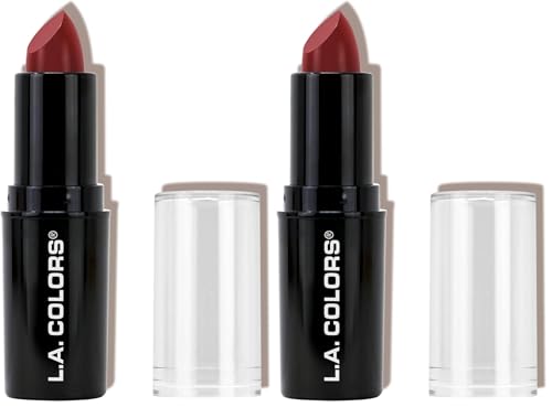 Image of L.A. COLORS Pout Chaser Lipstick, Edgy Rose CLIPC853 (Pack of 2)