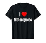 I Love Motorcycles Heart Gifts For Men Women