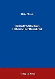 Kennzifferstatistik als Hilfsmittel der Bilanzkritik .