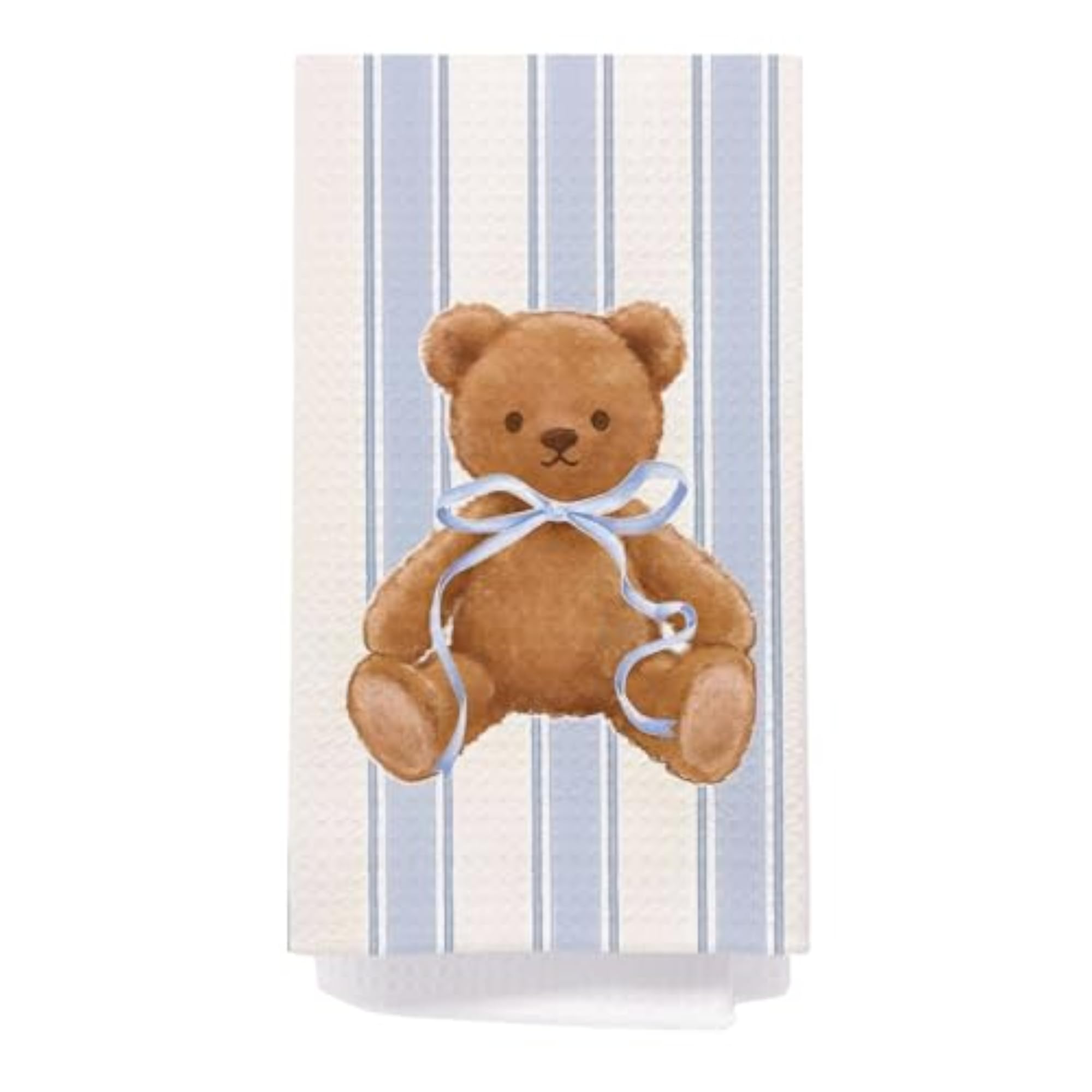 Cute Bear Hand Towels for Bathroom, Kids Decor