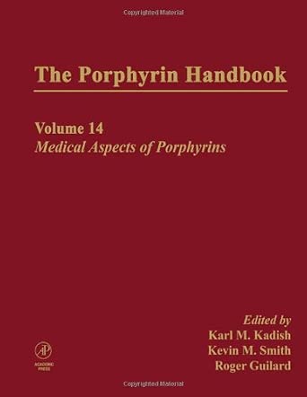 The Porphyrin Handbook: Medical Aspects of Porphyrins: 14 book cover