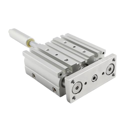 Vérin compact MGPM20 haute poussée à triple arbre pour automatisme