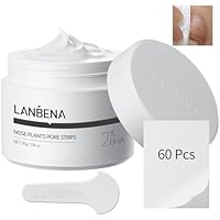 LANBENA Puntos Negros, Pore Strips, Deep Cleansing for Face,