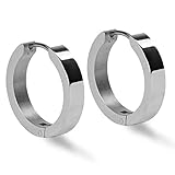 ZEITLOSES DESIGN: Durch das stilvolle Design und den angesagtesten Farben (Silber), liegen Sie mit diesem hübschen Ohrschmuck nicht nur voll im Trend, sondern beweisen ebenfalls ein Auge fürs Detail – einfach ein wunderschöner Klassiker