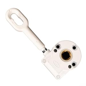 Jotekonoby W93XF6UN263N0C2IS3IXS7M Weiße Markisenkurbel