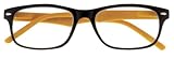 Zippo Lesebrille – Soft Touch Gelb – +2.50 Dioptrien – Für Damen und Herren – Brille mit Sehstärke – Reading Glasses