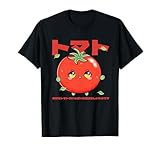 Arte de tomate kawaii - dibujos animados japoneses frescos y lindos Camiseta
