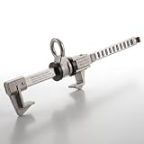 Aluminum Sliding Fall Protection Beam Anchor, Tool-Free I or H-Beam Clamp