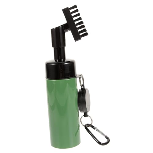 Toddmomy Golf Club Cleaning Brush Shampoo Brush Long Handle and Groove Cleaner Sprayer