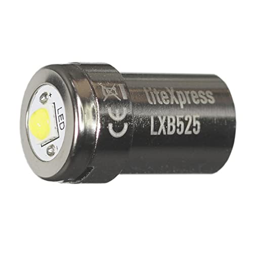 LiteXpress LXB525 2 Mode LED Upgrade Module 525 or 55 Lumen for 3-6 C/D Cell Maglite Torches