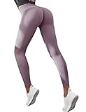 LEGGINS ABSORBE LA HUMEDAD: Los pantalones de yoga cuentan con materiales que absorben la humedad y el sudor que ayudan a sacar el sudor de tu cuerpo, manteniéndote fresco cuando sudas profusamente para una máxima comodidad y un rendimiento duradero.