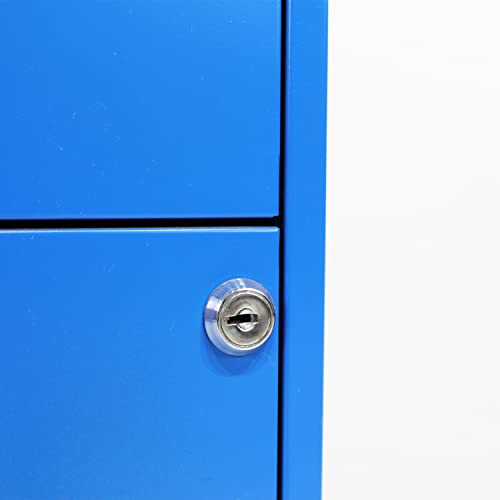 Hirsh Industries Space Solutions 18" 2 Drawer Metal File Cabinet Classic Blue #TOP3