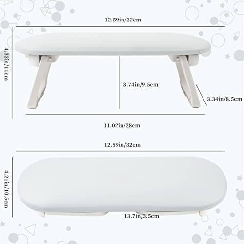 Nail Arm Rest Cushion, Professional Adjustable Nail Hand Rest Stand Arm Rest For Acrylic Nails Cushion Hand Holder, Hand Pillow Stand With Pu Leather Soft High-Density Sponge, Manicure Nail Tool #TOP6