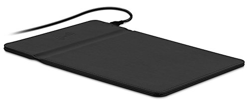 Wireless Charging Mouse Pad By House of Quirk Wireless Fast Charging Pad Station Mat 5 W for Galaxy Note 8 S8 S8 Plus S7 Edge S7 S6 Edge Plus Note 5,Standard Charge for iPhone X iPhone 8 - AC Adapter Not Included