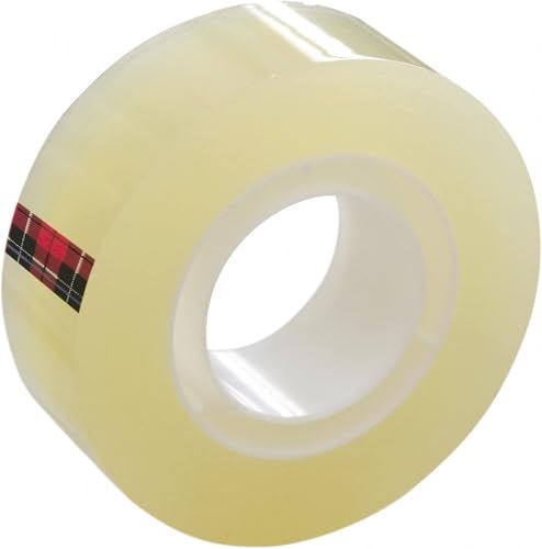 Scotch Cinta Adhesiva Transparente - 10 rollos - 15mm x 33m - Cinta Adhesiva para Uso General para el Colegio, el Hogar y la Oficina