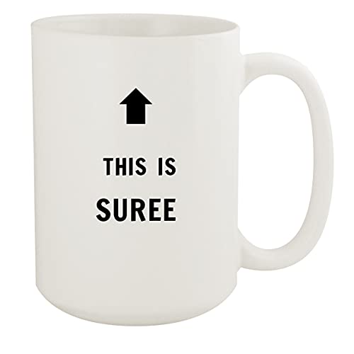 This Is Suree - Ceramic 15oz White Mug, White