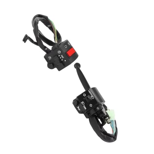 Assemblage de guidon moto et commutateurs pour Suzuki GN125 GS125 22mm