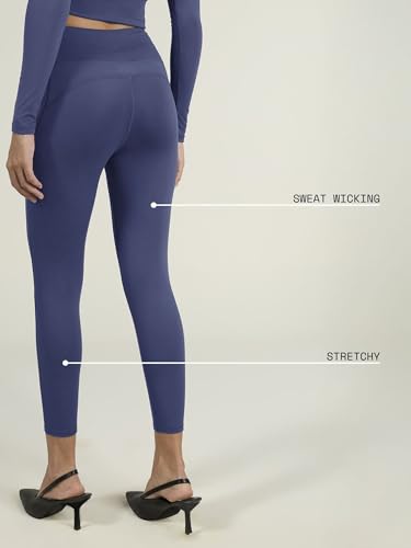 Image of CAVA Sculpt Core Leggings for Women | High Waisted, Anti Camel Toe, Deep Side Pockets, Rounded Back Seam, Sculpting Stretch Fabric