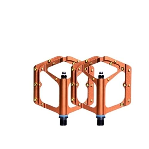�݊���������܂�TANKE TP-50 �y�ʃA���~�j�E�� �m���X���b�v MTB �o�C�N �y�_�� (�x�A�����O�ƃO���[�X�t��) �ɑΉ�(Orange)