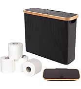 BigKing Toilettenpapieraufbewahrung, 17,13×5,71 Zoll Badezimmerkörbe, Aufbewahrungskörbe aus Stoff o...