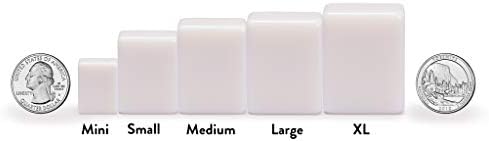 Chinese Mahjong White Tile Travel Set