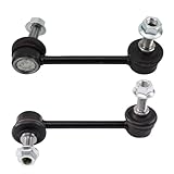 TRQ Front Driver and Passenger Side Sway Bar Link Set 2 Piece Compatible with 2009-14...