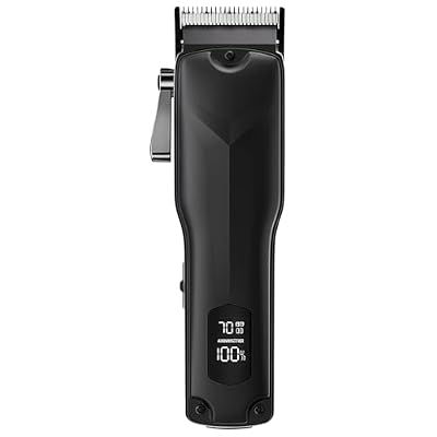 Hair Clippers, Professional Electric Trimmer, Dual-Speed Adjustable, for Barbers & Home Use, with Large Lithium Battery, Precision Steel Blades, USB Rechargeable, Ergonomic Handle