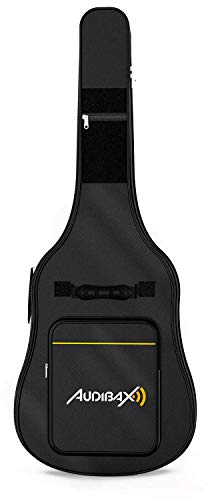 Audibax Easy acoustique – boîtier de guitare avec 5 mm rembourré – Sac de guitare acoustique et classique – Partement… - Les Beatles, Paul McCartney, John Lennon, RIngo Starr, George Harrison Audibax Easy acoustique - boîtier de guitare avec 5 mm rembourré - Sac de guitare acoustique et classique - Partement… – Image 3