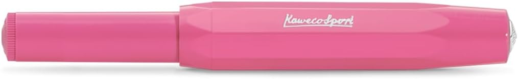 Kaweco SKYLINE SPORT Rollerball Pink I Gel/Ballpoint Pen Including 0.7 mm Rollerball Pen Refill with Ceramic Ball I Gel Rollerball 13.5 cm