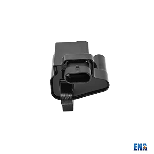 image for ENA Set of 8 Square Ignition Coil with Wire Set Compatible with Chevro