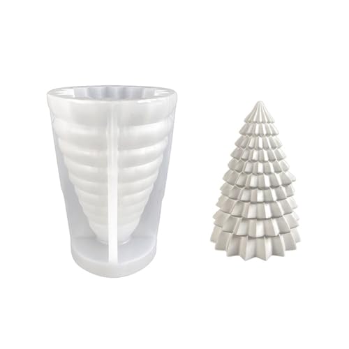 Dainty Jewelry Holder Mold Handmade Soap Wax Mould Christmas Tree Candle Molds