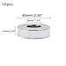 UTALIND 12 Pack Large Shower Arm Flange, Stainless Steel Escutcheon Plate, Plumbing Cover Plates for Shower Arms, Pipes (Inner Dia: 1.02