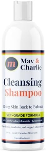 Mav & Charlie Cleansing Shampoo with Chlorhexidine Gluconate-Ketoconazole