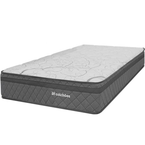 Colchão Solteirão Ortopédico Espuma D45 97x203x24cm BF Colchões