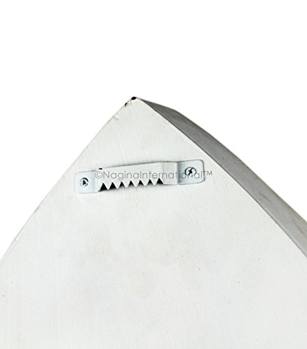 Nagina International Bay Craft Nautical Handcrafted Plane Wall Decor Mirror With Accentuated Ropes & Ship Wheel | Beach House Decor & Gifts #TOP4