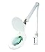 Ultra-Efficient Desk Clamp-Mount 56 SMD LED Spring-Arm Magnifying Lamp