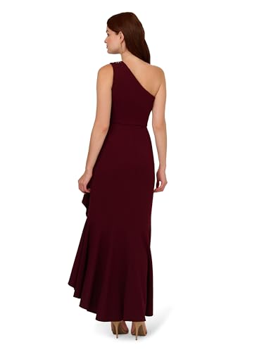 Image of Adrianna Papell Women's Beaded Knit Crepe Gown