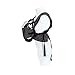 Nuby Deluxe Baby Carrier: Newborn to Toddler with Lumbar Support for 7.7-32.8 lb. (3.5-14.9 kg) | Lightweight Breathable Mesh Fabric | Bonus Teether | Removeable Baby Drool Bib | Color: Grey