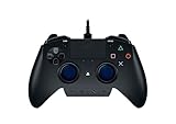 Razer Raiju Offizieller Playstation 4 Gaming Controller (PS4 Controller mit vier programmierbaren Tasten, Quick Control Panel) schwarz