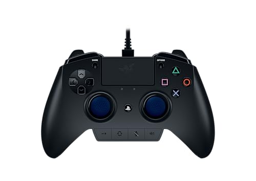 Razer Raiju - Mando de Juego Oficial de PlayStation 4, Color Negro