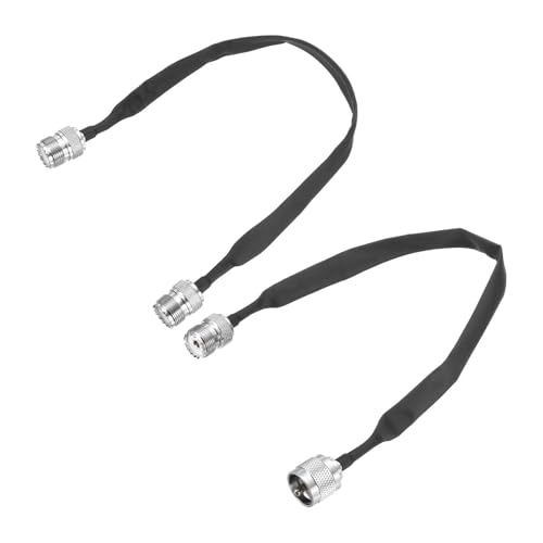 Câble coaxial plat pour connecter une antenne radio à travers une porte fermée