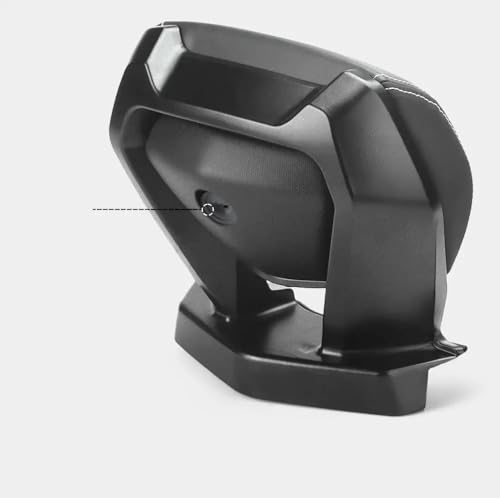 Dossier arrière noir pour passager moto SR250GT coussin de siège - 6