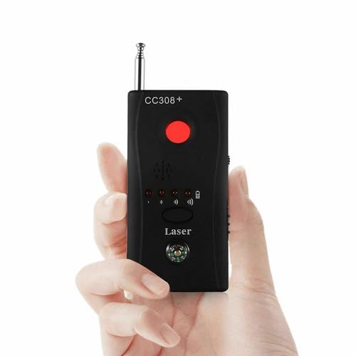 CC308+ Anti Spy RF Signal Bug Detector Hidden Camera Laser Lens GSM Finder