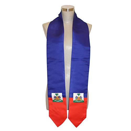 Haiti Haitian Flag Graduation Stole/Sash/Scarf #TOP1