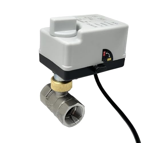 Vanne motorisée acier inoxydable 3/4 avec commande manuelle la performance industrielle chez vous