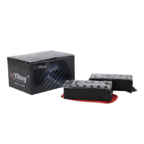 Yibuy Black 50Mm/52Mm Bridge & Neck Humbucker Pickups Set For Electric Guitar Set Of 2 #TOP5