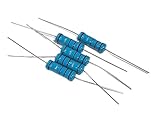 Lot de 10 résistances à film métallique RK de 3 W, 1,2 Ω, 12 Ω, 120 Ω, 1,2 kΩ, 12 kΩ, 120 kΩ, précision 1 %, 0,1 Ω à 910 kΩ