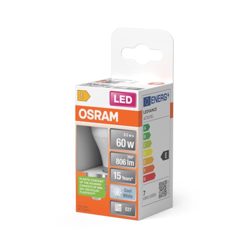 Ampoule Osram 4099854022005 LED EEK F A G E27 Globe mini = neutre Ø E27 806 lm 6x - vue 3