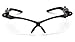Pyramex PMXTREME Safety Glasses, Black Frame / Clear Anti-Fog Lens (NO CORD), LED Temples